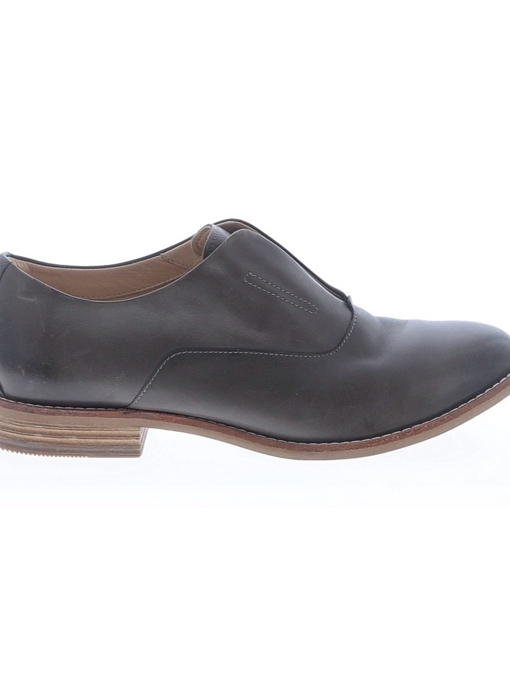 Clarks Women's Brown Leather Slip-On Loafer